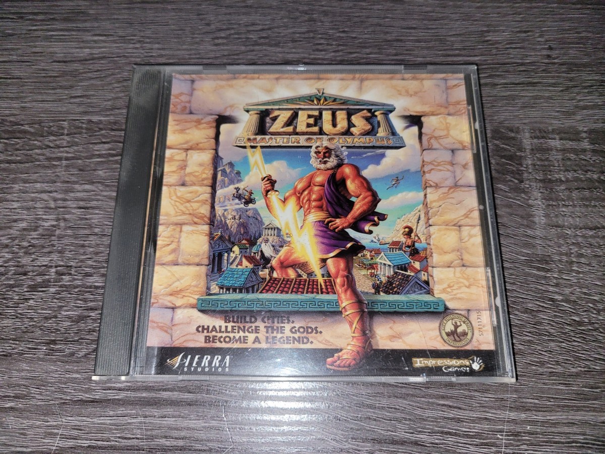 Zeus Master of Olympus PC Game 2000 Sierra | eBay