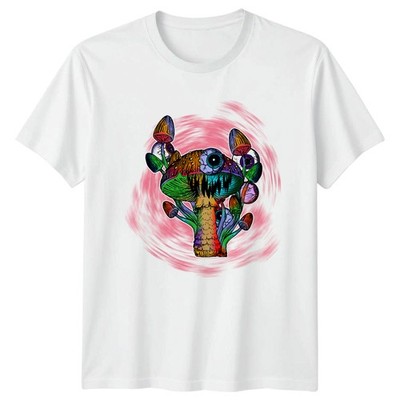 Surrealer Pilz Augapfel Vision T-Shirt Psychedelische Kunst Fantasy Geburtstag Geschenk