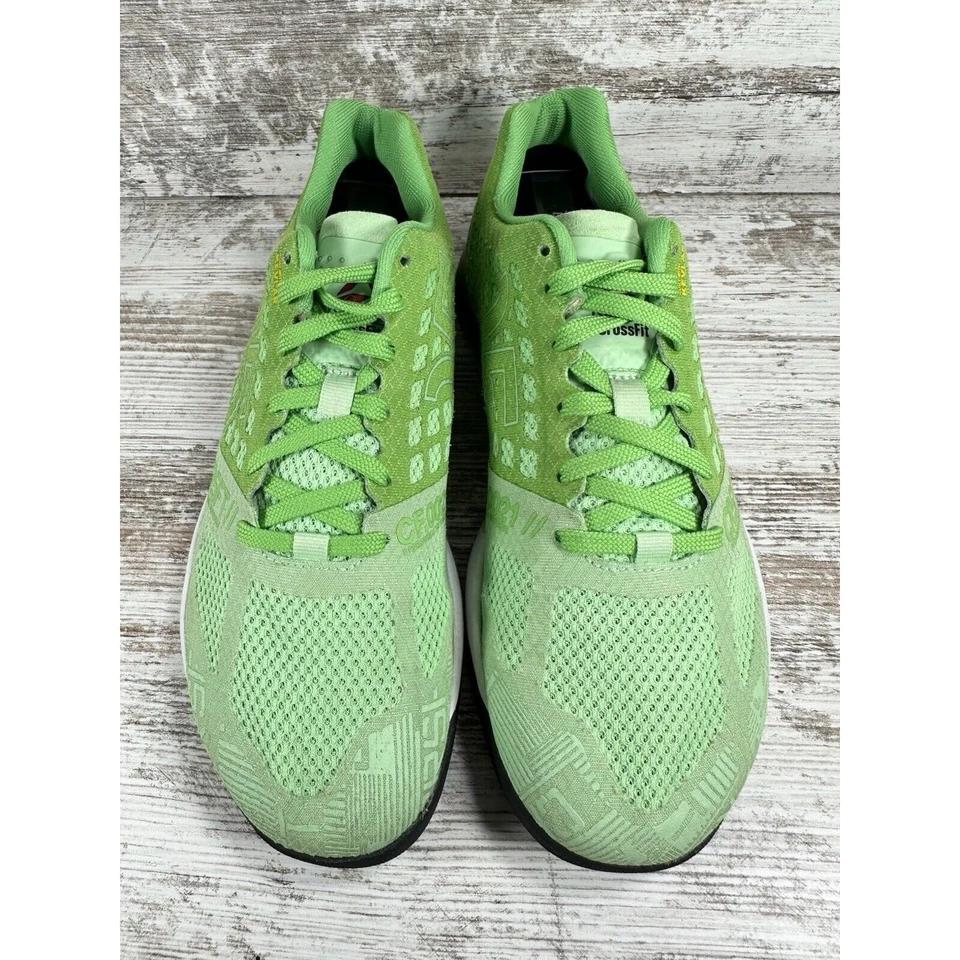 Mujer Reebok Nano 5.0 Kevlar Verde Crossfit Entrenadores Talla 8.5 Gimnasio Atlético Foto 4 de 4