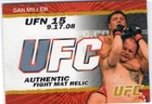 2009 Topps UFC Fight Mat Relics Gold Dan Miller /99
