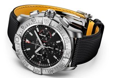 Breitling Super Avenger B01 46mm Black Dial Leather Men's Watch EB0148101B1X1 5