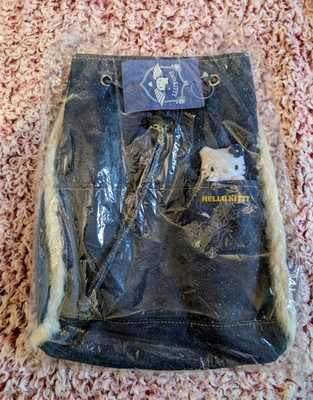   Hello Kitty Blau & Weiß Denim Kordelzug Tasche Rucksack Sanrio