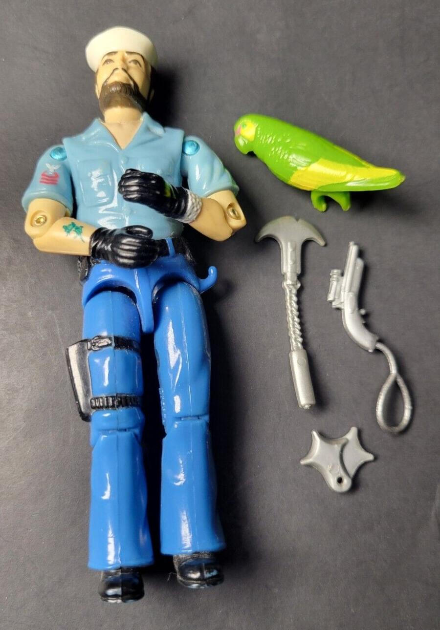 Vintage GI Joe SHIPWRECK Original 1985 Hasbro ARAH