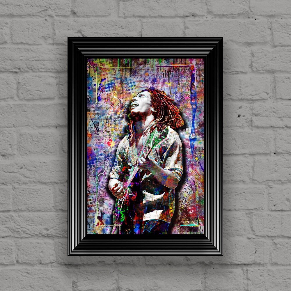 BOB MARLEY And The Wailers Poster 16x20in Bob Marley Tribute Art