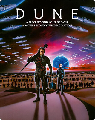 DUNE (1984) 4K STEELBOOK (4K + 2x Blu-ray. Arrow Video. From David Lynch)