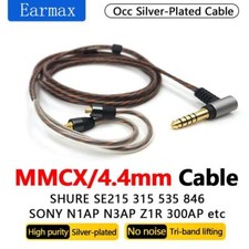 6N OCC MMCX to 4.4mm Balance Cable For JVC FX850 1200 FW001 002 003 FD01 02 A2DC