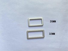 Backpack Straps Square Adjust Buckles Belt Aluminum Webbing Clasp Bag 26mm 32mm