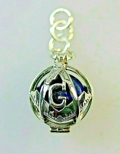 MASONIC LAPIS LAZULI SILVER MASONIC 