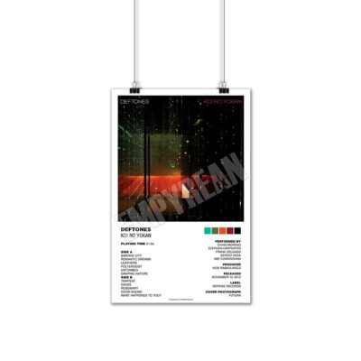 Deftones Koi No Yokan 2012 Vinyl Record LP Album Concept Poster Art Print