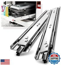 YENUO Heavy Duty Drawer Slides Full Extension with Lock Side Mount 14 16 18 2