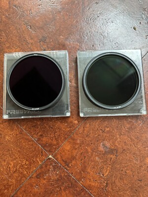 Freewell Variable ND filters (2-5 and 6-9 ND) w/ magnetic caps, step-down rings