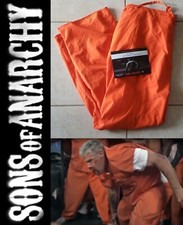 SONS OF ANARCHY SOA: Pantaloni Clay/Ron Perlman Studio COA