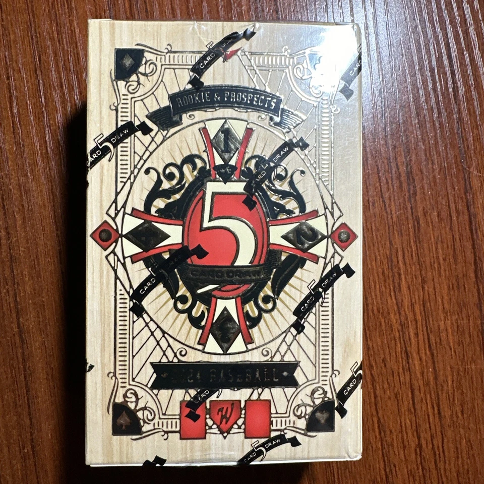 2024 WILD CARD 5 CARD DRAW BASEBALL Sealed Hobby Box SKENES HOLLIDAY CREWS BETTS - Image 2 of 4