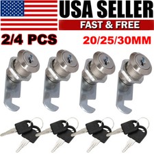 2/4 Pack Cabinet Cam Lock Cylinder Cam Locks ...