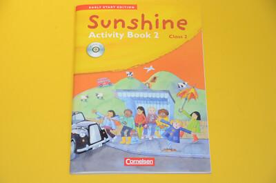 Sunshine 2 Activity Book mit Audio-CD Englisch Early Start Edition