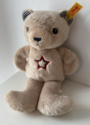 Steiff 241161 Teddy Bär Rasselt Raschelfolie Beige 20 cm Kuscheltier Nikki