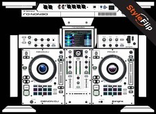 Denon Prime 2 Skin  Color White  Protective Decal  StyleFlip Skins