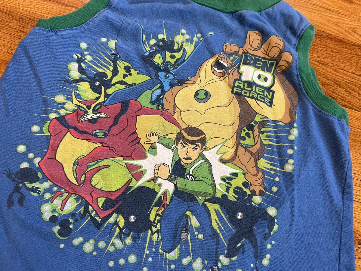 Y2K Ben 10 Alien Force Cartoon Network Vintage T-shirt Tank Top