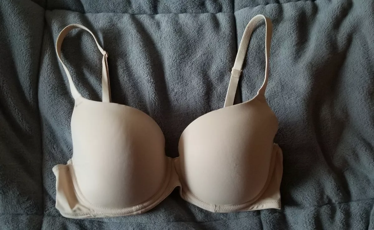 Victoria Secret PINK Womans 34D Nude Bra