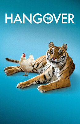 AA4855 The Hangover Film By Todd Phillips 2009 Tiger Movie Poster 11x17