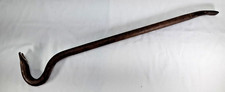 VINTAGE 32" HEAVY DUTY COW BAR PRY BAR WRECKING BAR 9lbs CONSTRUCTION