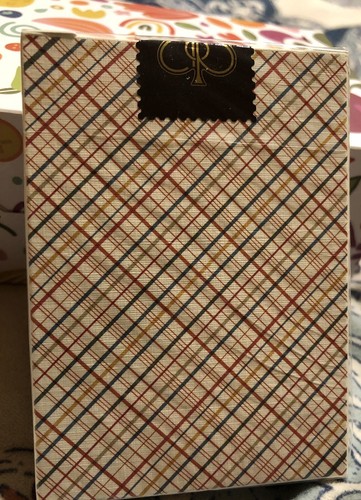 ART OF PLAY GRIMMLORE TARTAN WHITE EDITION PLAYING CARDS NEW SEALED HARD TO FIND - Picture 2 of 5