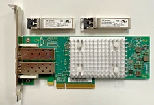 New Unused Qlogic DELL QLE2742-DEL 0N88PR 32Gb HBA Channel Card w/ 2X - 32GB SFP
