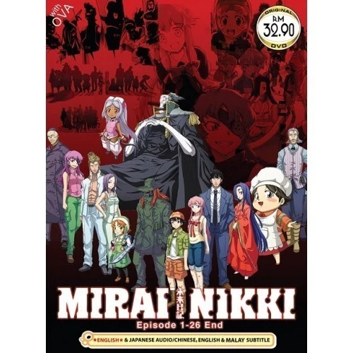 ANIME DVD~ENGLISH DUBBED~Mirai Nikki(1-26End+OVA)All region+FREE