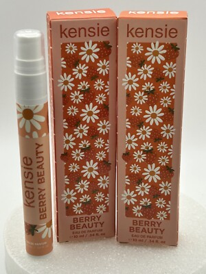 2x Kensie~Berry Beauty~Eau de Parfum~Travel Size~.34 fl oz/10 ml~New