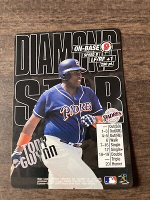 MLB Showdown 2000 Tony Gwynn Diamond Star Promo