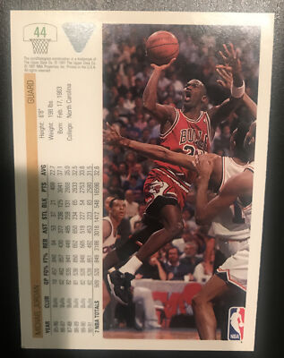 1991 Upper Deck Michael Jordan #44 Basketball Card | eBay