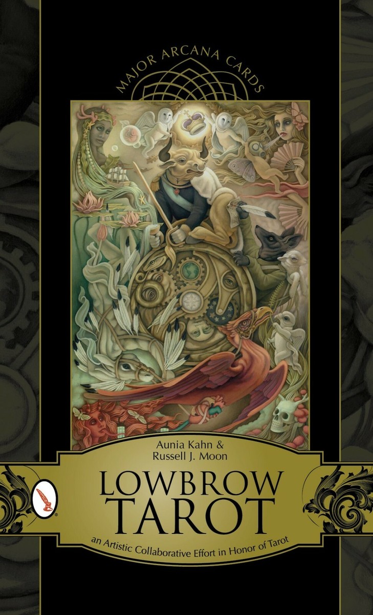 LOWBROW TAROT MAJOR ARCANA CARDS DECK SCHIFFER PUBLISHING