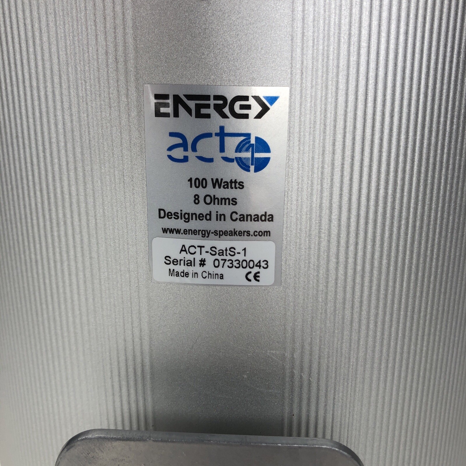 energy act 1 speakers