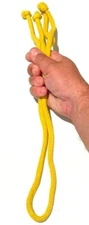 Deluxe ROPE WITH 4 ENDS Stretch Growing 3 Yellow Knots Appear Magic Trick Set 