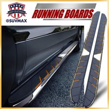 Running Boards Fits For Honda Passport 2017-2024 Side Step Black Nerf Bar 2pcs