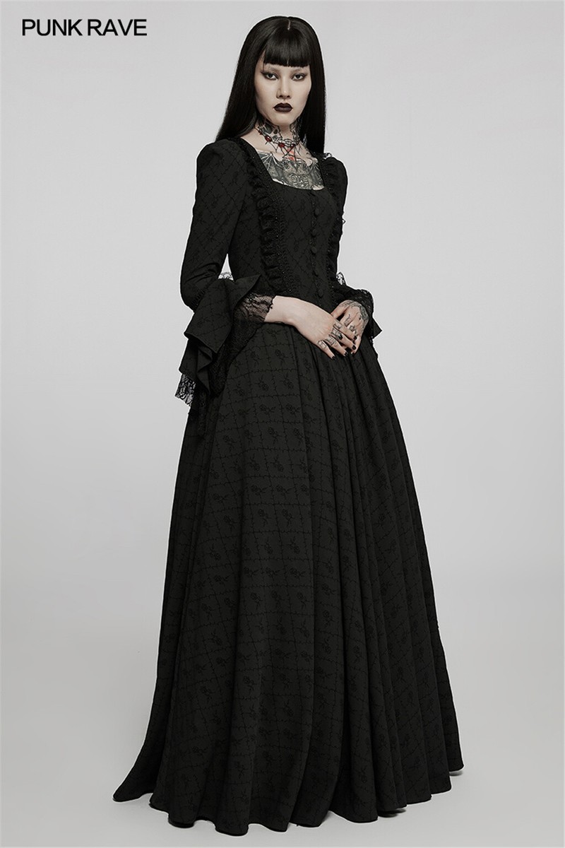 punk evening dress Melancholia
