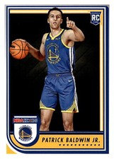 2022 NBA Hoops #257 Patrick Baldwin Jr. Rookie RC Golden State Warriors 