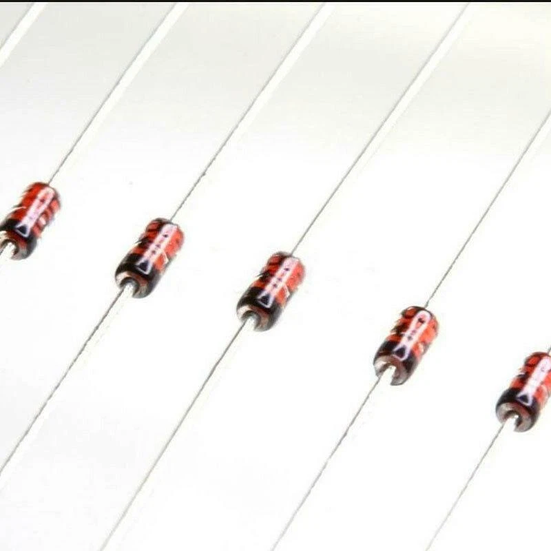 100 шт. 1N4148 переключающий сигнальный диод ST DO-35 100 В 200 мА заменяет 1N914 США - Изображение 4 из 4