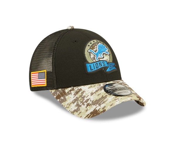 Nfl Basecap Detroit Lions Cap Salute To Service 9Forty 2022 Kappe 196501259877-image
