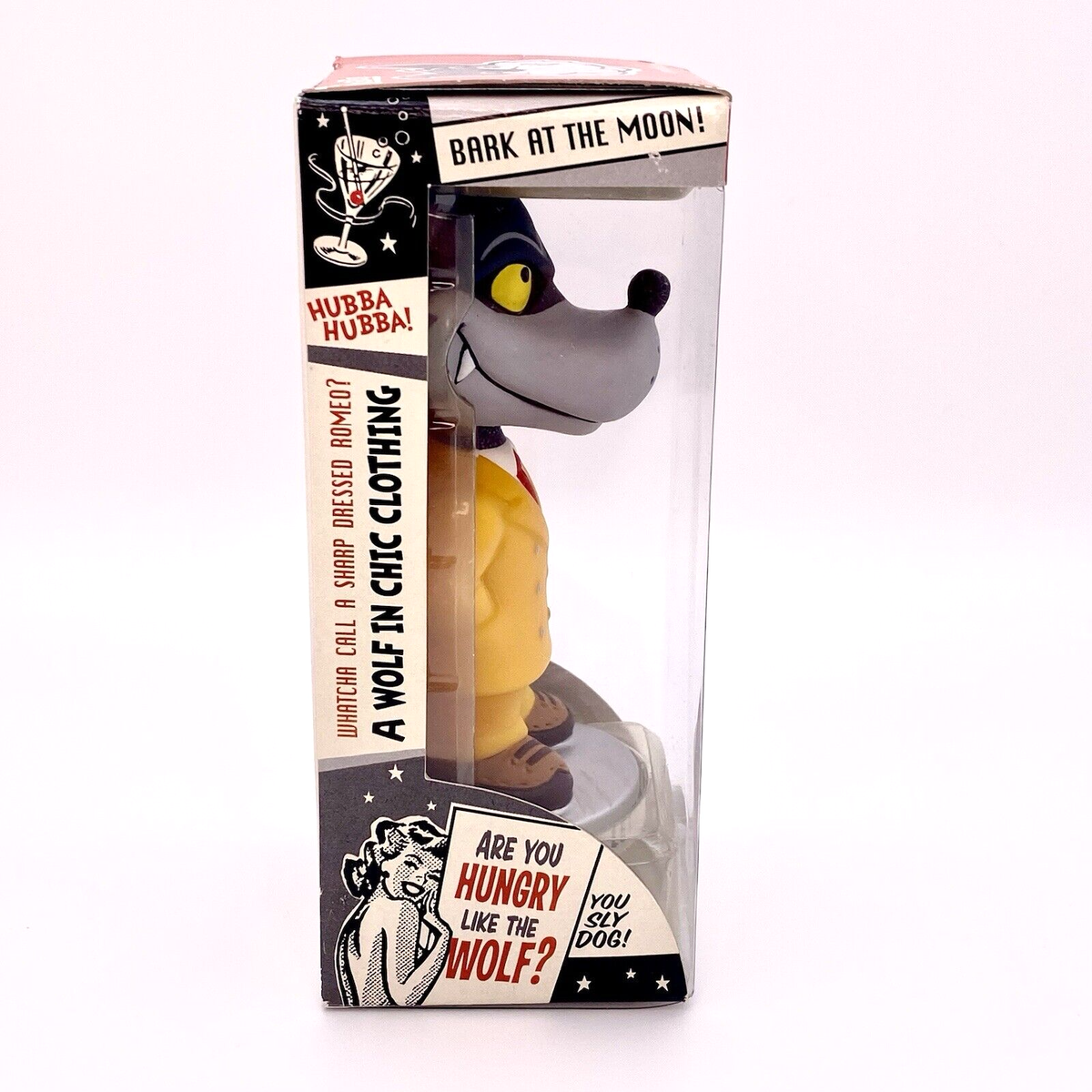 ☆ファンコ☆ ワッキーワブラー THE BIG BAD Wolf Funko Vintage Funko Wacky Wisecracks Lets Get Wild Bobblhead Big