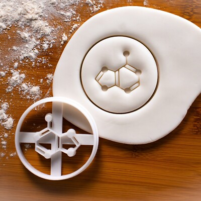 ATCG Adenine Cookie Cutter -microbiology DNA genetic molecule chromosome science