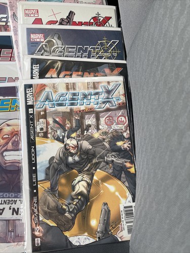 10 Assorted Agent X Comic books Deadpool Bagged An Boarded - Picture 5 of 5