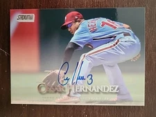 2019 Topps Stadium Club Auto Cesar Hernandez #SCA-CH Auto