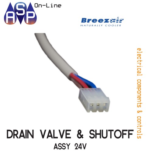 BREEZAIR/BRAEMAR DRAIN VALVE & SHUTOFF TO SUIT EM SERIES ONLY PART