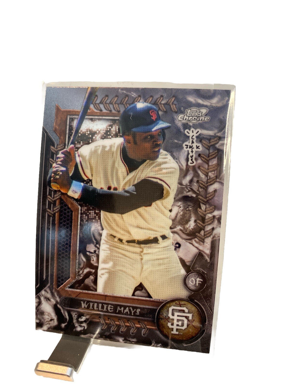 2024 Topps Chrome x Travis Scott Cosmic Cactus Jack Willie Mays SF Giants #24