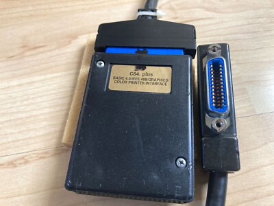 Commodore C64 plus Basic 4.0 IEEE 488 Graphics Color Printer Interface ...