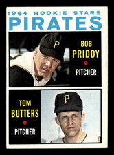 Pirates Rookie Stars (Bob Priddy / Tom Butters) 1964 Topps #74 VG