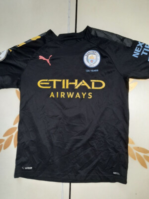 ウェア MANCHESTER CITY PUMA 20/21 7 STERLING Puma Manchester City Jersey 7 Sterling 2019-20 Kids size XL