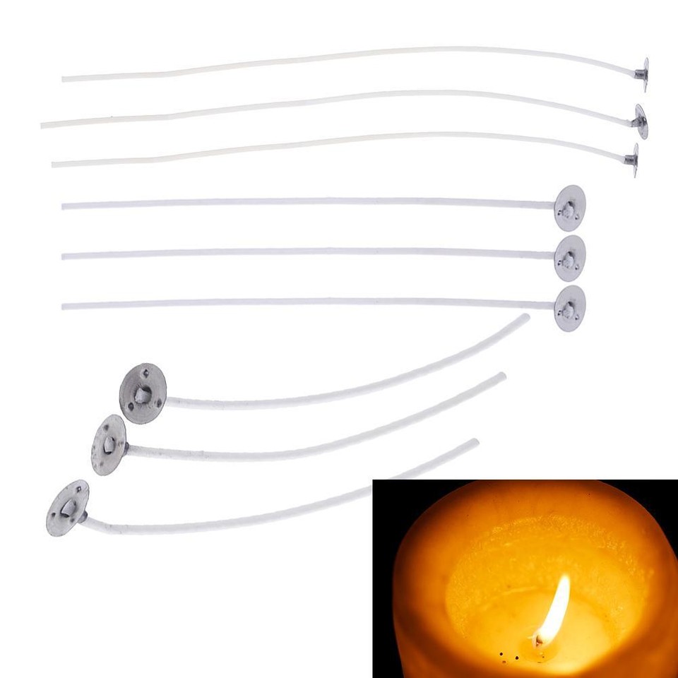 hot 100pcs Candle Wicks Practical Wicks Bracket Ecofriendly Creative