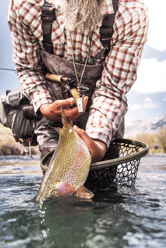 Cordón de pesca con mosca River Canyon simple y confiable - (color bronceado) Foto 2 de 4